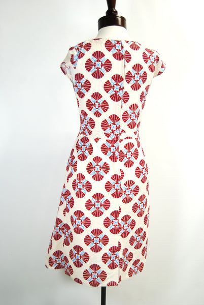 Vintage Atelier 1940's Day Dress - Fans