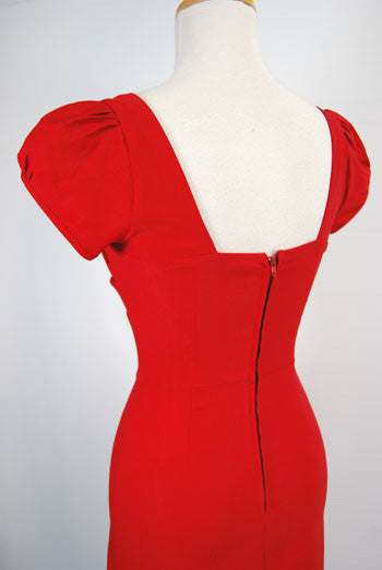 Stop Staring 1930's Red Dress