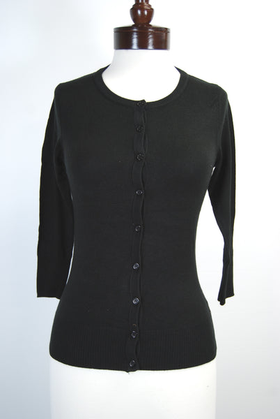 The Girly Cardigan - Black