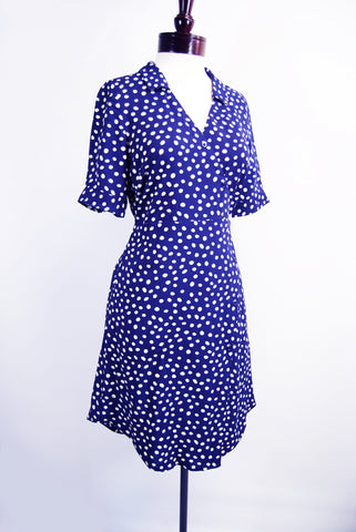 The Sabine 1940's Peplum Dress