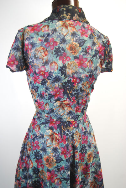 The Exquisite "Double Happiness" Reversible Dress - Black Side