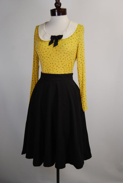 The Lizbeth Blouse - Mustard