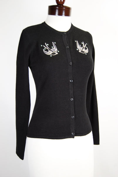 Black Sparrow Cardigan