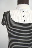 The Black and White Truffle Top