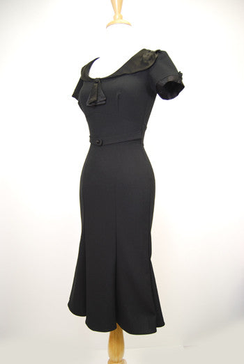 Stop Staring Mystere Black Pin Up Retro Dress