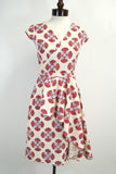 Vintage Atelier 1940's Day Dress - Fans