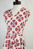 Vintage Atelier 1940's Day Dress - Fans