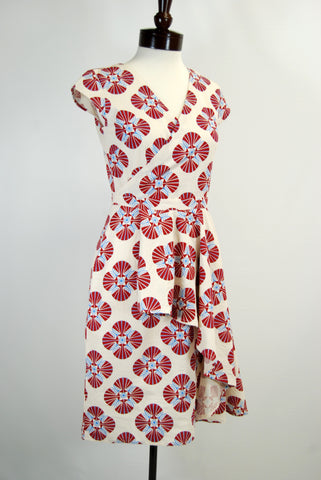 Vintage Atelier 1940's Day Dress - Fans