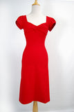 Stop Staring 1930's Red Dress