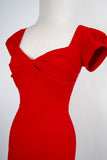 Stop Staring 1930's Red Dress