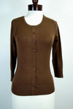 The Girly Cardigan - Brown