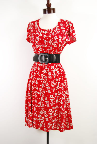 The Chantilly Dress - Red