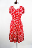 The Chantilly Dress - Red