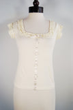 The Provence Blouse - Ivory