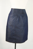 Button Jean Skirt