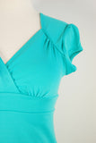 The Lush Blouse - Turquoise