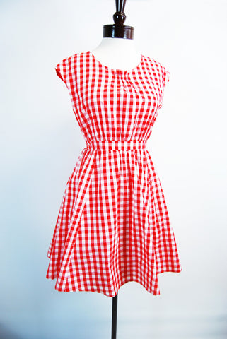 The Sabine 1940's Peplum Dress