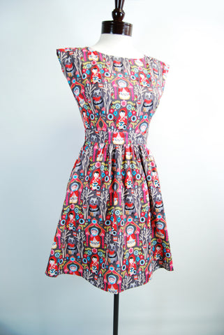 The Sabine 1940's Peplum Dress