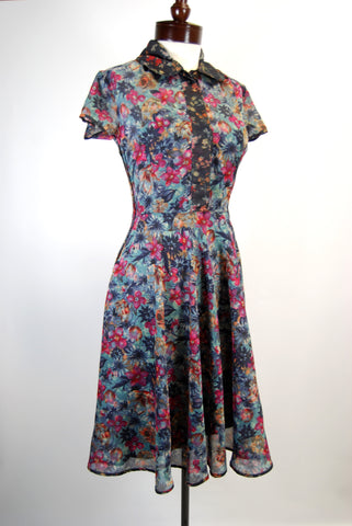 The Onyx Vintage Reproduction Dress