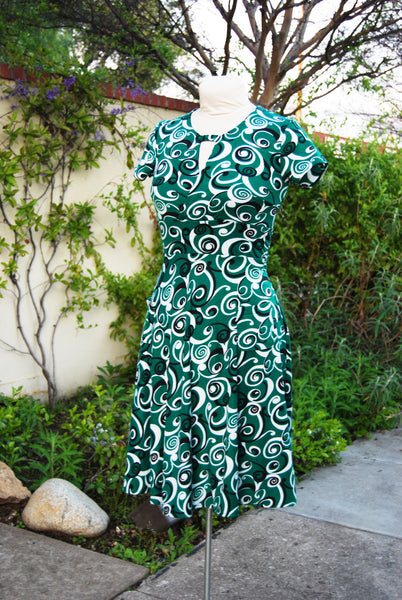 The Esther Dress - Swirl