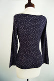 The Lizbeth Blouse - Navy