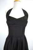 Onyx Black Vintage Reproduction Dress