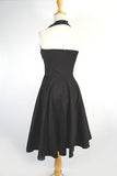 Onyx Black Vintage Reproduction Dress