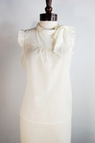 The Pedal Blouse - Ivory