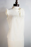 The Pedal Blouse - Ivory