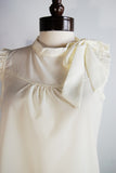 The Pedal Blouse - Ivory