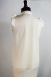 The Pedal Blouse - Ivory