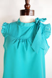 The Pedal Blouse - Teal