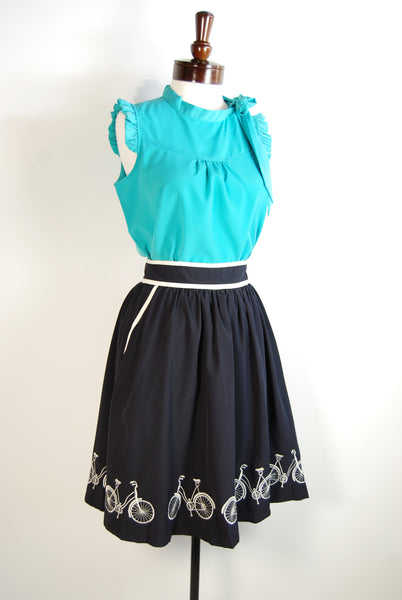 The Pedal Blouse - Teal