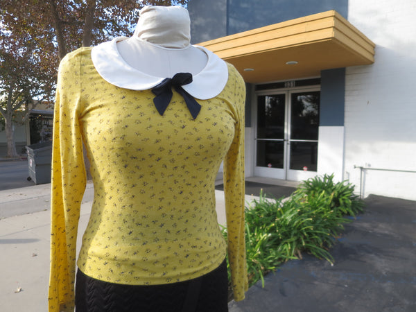 The Lizbeth Blouse - Mustard