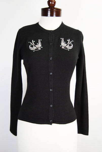 Black Sparrow Cardigan