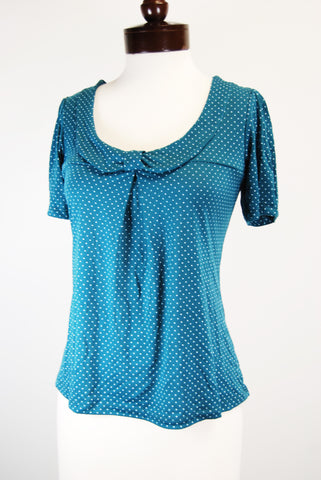 The Stella Blouse - Teal