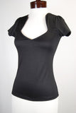 The Heartshaped Blouse - Black