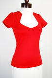 The Heartshaped Blouse - Red