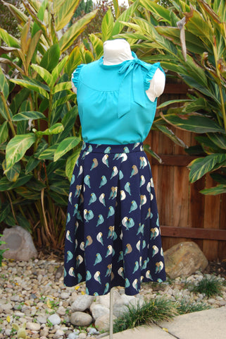 Tori Skirt - Birds