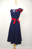 Stop Staring Airliner Vintage Swing Dress