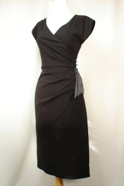 Stop Staring 1940's Vogue Couture Vintage Dress 
