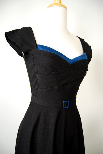 Stop Staring Clothing Retro Dress Noir