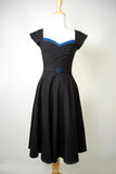 Stop Staring Clothing Retro Dress Noir