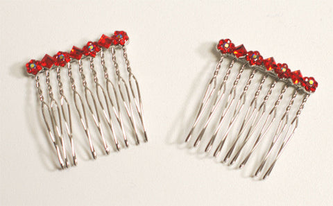 Amber Crystal Hair Comb (1)