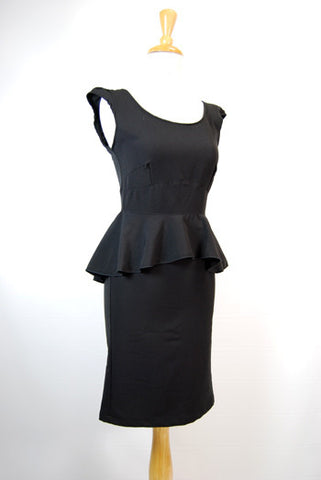 The Sabine 1940's Peplum Dress