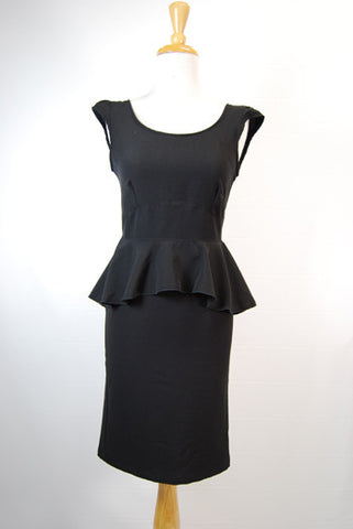 The Sabine 1940's Peplum Dress